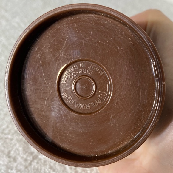 5/$35 Tupperware Brown Stacking Spice Container - Picture 10 of 12